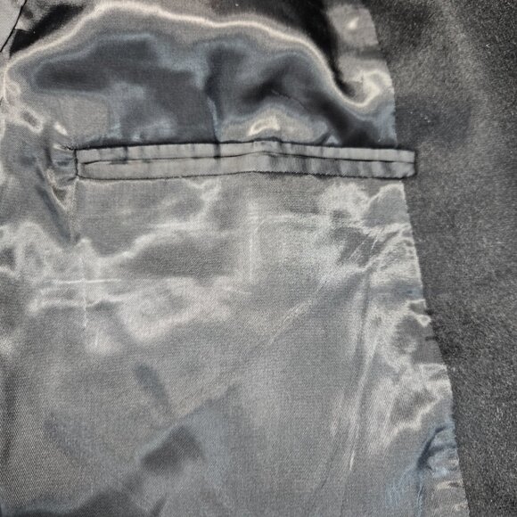 Jos A Bank 100% Cashmere Executive Blazer Men’s 44 Long Black 2 Button - Picture 10 of 16